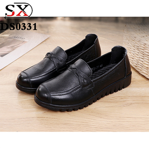 China Wholesale Cow Leather Upper Genuine Leather Insole <strong>Nurse</strong> Driving <strong>Shoes</strong> Ladies <strong>Women</strong> Flat <strong>Shoes</strong> - Product Image 4