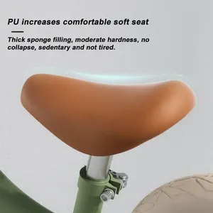 2021 nouveau vélo d'équilibre pour enfants pour tout-petit/<span class=keywords><strong>mini</strong></span> vélo poussoir en acier avec frein à disque à 6 vitesses et roue de 12" - Product Image 5