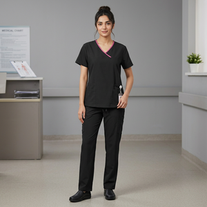 2025 Custom Logo Medical Scrubs Uniform <b>Sets</b> for Men & Women High Quality Dental Hospital Nursing Scrubs for <b>Doctors</b> & Nurses - Product Image 1