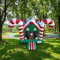 Château gonflable commercial en PVC sur le thème du sport, 10x13x14 pieds, pour événements et fêtes d'anniversaire d'enfants