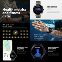 Pour Xiaomi Watch 2 Pro 4G Smartwatch 2+32GB 1.43" AMOLED Snapdragon W5+ Gen 1 BT5.2 Google Wear OS Moniteur de santé 5 ATM