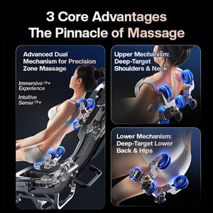 6D Massagesessel 2026 Luxus KI-Musik Shiatsu Ganzkörper 3D Schwerelosigkeit Beste Qualität Luftdruck-Massagesessel - Product Image 4