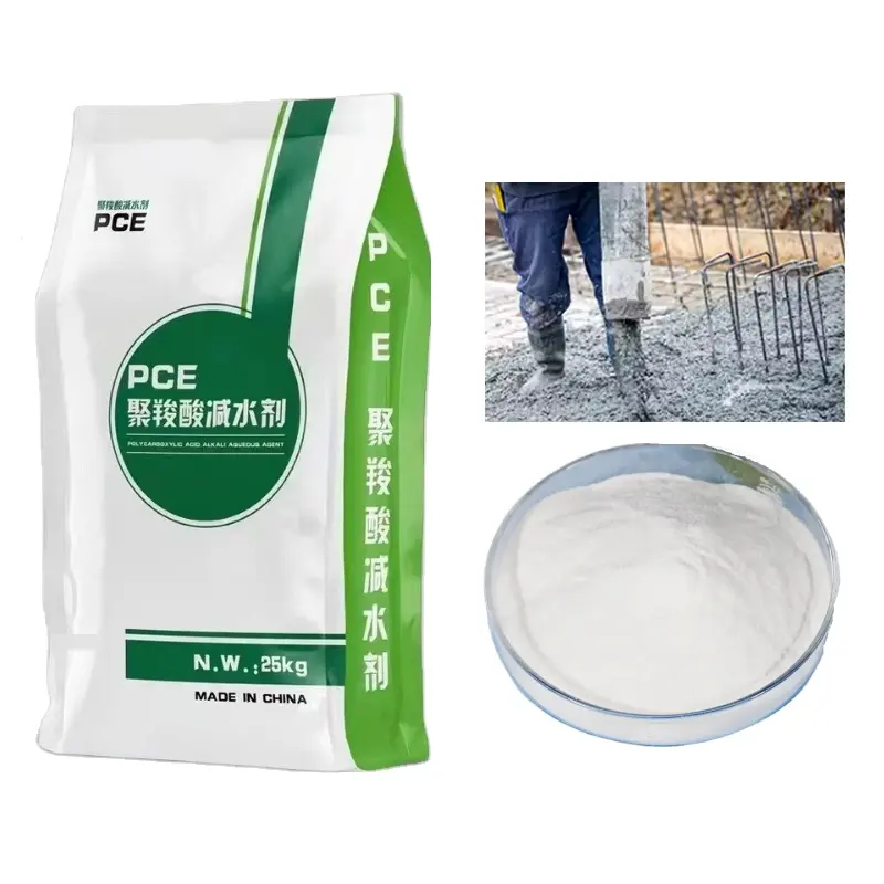 Pce Polycarboxylate Superplasticizer Powder Concrete Mortar Gypsum Water Reducing mortar Slump Retaining Agent