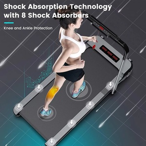 Caminadora <span class=keywords><strong>El</strong></span>éctrica Plegable 2 en 1 de 3.0 HP para Debajo del Escritorio con Pantalla LED, Capacidad de 100 kg y Cinta de Correr Ancha para <span class=keywords><strong>el</strong></span> Hogar - Product Image 5