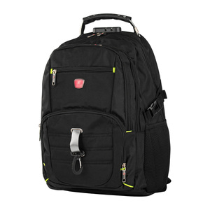 Mochila escolar de gran capacidad, mochila negra para ordenador portátil, mochila para ordenador de viaje de negocios, mochila de nailon duradera para hombres y mujeres - Product Image 2