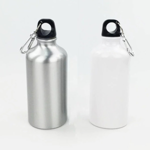 Vente en gros d'accessoires de gymnastique simple paroi en acier inoxydable métal sport fitness extérieur bouteille d'eau avec <span class=keywords><strong>mousqueton</strong></span> - Product Image 4