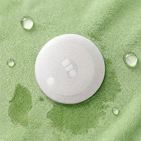 Étiquette NFC imperméable et lavable NTAG213 13,56 MHz 30 mm en tissu non tissé blanc, cousable, RFID, écologique, anti-contrefaçon
