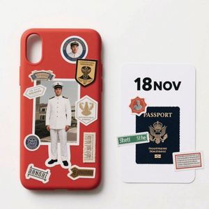 สติกเกอร์ติดแก้วเครื่องดื่มไวน์แบบใสกันน้ำ รูปทรงกลม สำหรับแบรนด์สินค้า - Product Image 3
