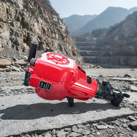 Perforadora de Roca con Motor de Gasolina Yn27C, Máquina Perforadora de Núcleos Portátil para Uso en Construcción, Diámetro de Perforación de 40 mm, Profundidad de 6 m