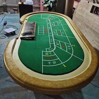 Table de casino moderne de luxe jeu de successeurs de poissons en MDF machines de jeu comprenant Baccarat Roulette Black Jack stockage à vendre