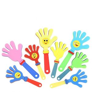 Vente en gros de claquettes en plastique PP, instrument de musique de football, mini claquettes, claquettes sonores pour fête - Product Image 5