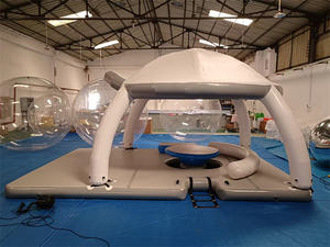 Plataforma Flotante Inflable Comercial para Fiestas, Carpas Desplegables, Pancartas Acuáticas para Exteriores, para Alquiler - Product Image 4