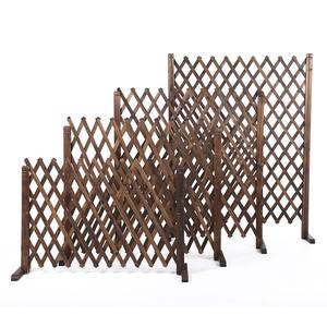 Valla de Madera Telescópica para Jardín Exterior, de Madera Maciza, Personalizable, Anticorrosiva - Product Image 2