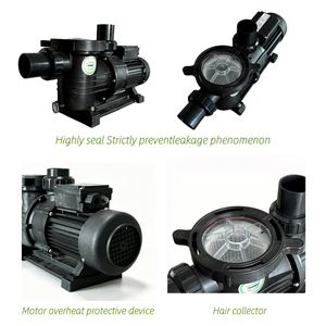 Bomba de Circulación de Agua para Piscina, Bomba de Filtro Pequeña Estándar para Agua de Mar, 0.5HP, 1HP, 2HP, 110V, 220V - Product Image 6