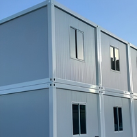 Maison mobile moderne en kit, petite maison modulaire portable préfabriquée en conteneur