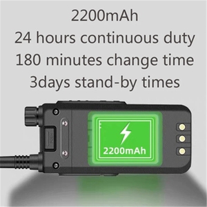 Walkie-Talkies de larga distancia de <span class=keywords><strong>radio</strong></span> bidireccional de mano de 10 vatios para senderismo al aire libre, aventura, rango de <span class=keywords><strong>3</strong></span> Kms - Product Image 3