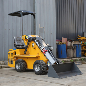 Nhỏ gọn mini phía trước <span class=keywords><strong>loader</strong></span> Telescopic Boom Bánh Xe Tải thiết kế cho không gian chặt chẽ xây dựng bền động cơ như thành phần cốt lõi - Product Image 1