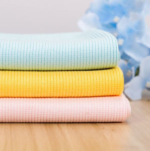 新到货定制弹力 95% 竹纤维 5% 氨纶 2*2 罗纹针织面料，宝贝 - Product Image 2