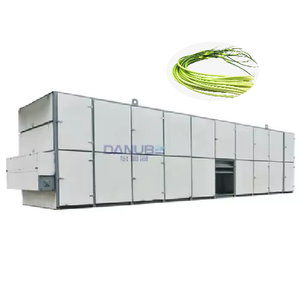Coal Heating Source Continuous Vegetable Garlic Scapes Mesh Belt Dryer Young Garlic Shoot Dryer - Product Image 1