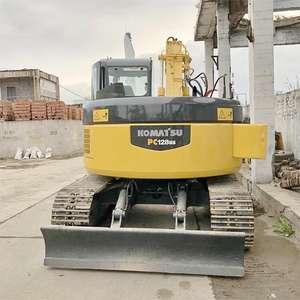 Goede Heide Gemaakt In Japan Originele Kleur 13 Ton Met Lemmet Gebruikt Japan Komatsu Pc128us Graafmachine Te Koop - Product Image 3