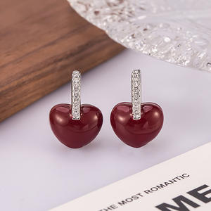 wholesale 925 sterling silver <b>earrings</b> 18k gold plated <b>hoop</b> studs dangle fashion <b>fine</b> cz diamond <b>earrings</b> women trendy jewelry - Product Image 1