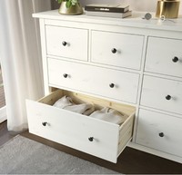 Armoire commode à 8 tiroirs de couleur blanche pour chambre et salon coffre en bois tiroir bébé