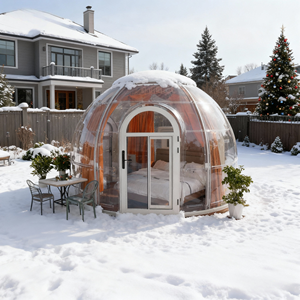 Diseño Moderno de 2.7-6.2M, <span class=keywords><strong>Sol</strong></span>árium Prefabricado Transparente, Fácil Instalación, Diseño de Modelo 3D para Campo de Golf - Product Image 3