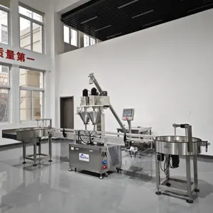 CE Certification Full Automatic Customized Filling Line Bottling Liquid Powder Filling Sealing And Capping Machine