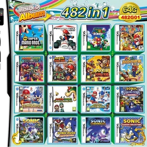 Cartucho Multijuegos 482 en 1, Cartucho Luigi Donkey-kong Hoops para Cartucho de Juego de 16 Bits - Product Image 5