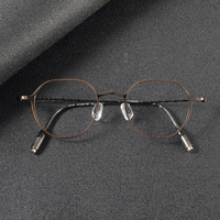 Monture optique CS81116 en stock de l'usine de Shenzhen – Montures de haute qualité en acétate et titane – Lunettes optiques
