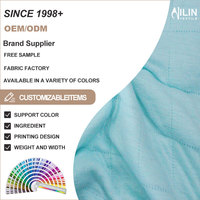 Tissu en tricot jacquard polyester respirant et écologique