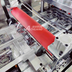 생일 촛불을위한 자동 PVC 물집 종이 카드 열 밀봉 포장기 - Product Image 3