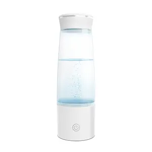 260ml Portable d'hydrogène SPE bouteille d'eau POUR ANIMAUX de compagnie électrolyse riche en hydrogène bouteille d'eau générateur