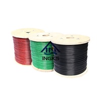 Câble d'avion revêtu de PVC multifonction, cordon métallique en acier inoxydable, haute résistance, industriel, 3 pièces