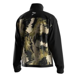 Veste pull à fermeture éclair 1/3 pour homme avec col montant, personnalisation de marque disponible, idéale pour la gym et les tenues décontractées - Product Image 3