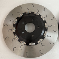 380X34mm Paire de disques avant flottants D70 380X30mm Paire arrière flottante D60 Tambour de frein à main 190.1mm pour Nissan R35 GTR 2008