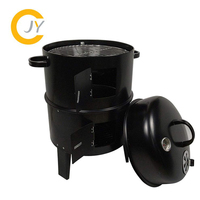 Vapeur fumeur charbon cylindre barbecue barbecue