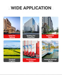 معدات إمداد المياه متعددة المراحل العمودية متعددة المراحل 50 م بتدفق عالٍ مع نظام معزز خزانة تحكم - Product Image 6