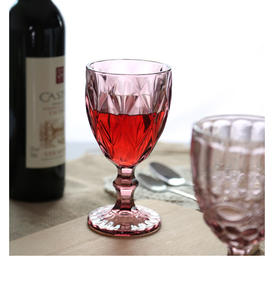 <span class=keywords><strong>Calici</strong></span> da Vino Vintage Personalizzati all'Ingrosso, Capacità 300ml, Alta Qualità, Colore Ambrato, Stile Retrò per Matrimoni e Feste, Bravo - Product Image 2