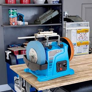 Nassschleifwerkzeuge 220V DIY Elektrische Schleifmaschine mit Variabler Geschwindigkeit Professioneller 200W Schleifer - Product Image 5