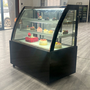 Siêu thị tủ lạnh trưng bày trường hợp trưng bày bánh thương mại trưng bày cho cửa hàng bánh ngọt - Product Image 2