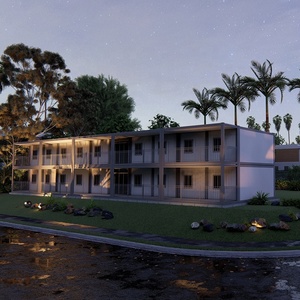 Casa Contenedor Prefabricada Portátil <span class=keywords><strong>de</strong></span> Bajo Costo, <span class=keywords><strong>de</strong></span> <span class=keywords><strong>Dos</strong></span> Pisos, Unidades <span class=keywords><strong>de</strong></span> 20/40 pies, Panel Sándwich <span class=keywords><strong>de</strong></span> Acero, Aislamiento Térmico, Tipo <span class=keywords><strong>Apartamento</strong></span> - Product Image 2