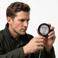 Testeur portable de pH et d'humidité du sol, plage de pH 3.00-8.00, plage d'humidité 10%-80%, testeur métallique pour l'irrigation agricole
