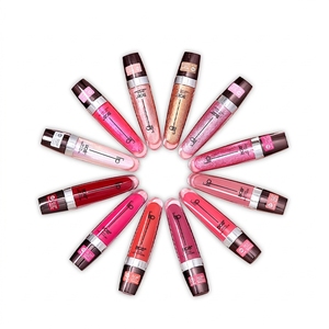 Brillo <span class=keywords><strong>Labial</strong></span> de Larga Duración de Marca Privada, Hidratante, Nutritivo, Vegano, con Alta Pigmentación, Voluminizador, Péptido, Bálsamo <span class=keywords><strong>Labial</strong></span>, Maquillaje - Product Image 5