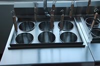 Équipement de cuisine commerciale, réfrigérateur vitrine à une seule porte pour bar