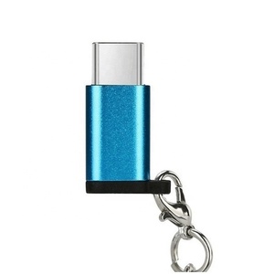Micro USB để Loại C <span class=keywords><strong>OTG</strong></span> Type-C Cáp Adapter cho <span class=keywords><strong>Samsung</strong></span> Galaxy A7 <span class=keywords><strong>A5</strong></span> A3 2017 A8 cộng với kim loại USB-C kết nối chuyển đổi 3 gói - Product Image 6