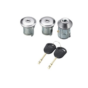 Cylindrical <b>Lock</b> Cylinder 18784860B For Ford Falcon Ute Van 93-98 With 2 <b>Keys</b> Grey - Product Image 1