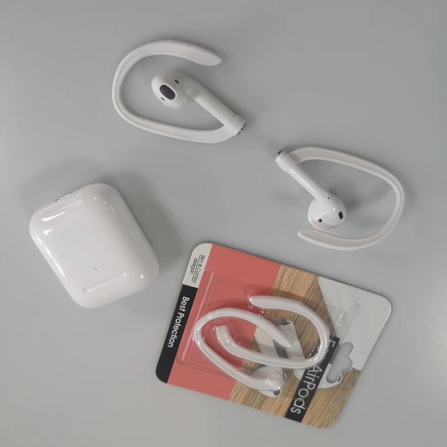 Good Quality Adjustable Rubber Silicone Ear Loop for airpods Earphone Sport Ear Hooks