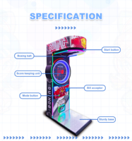 Neue Modelle Anpassbare Hersteller Entertain ment Coin Operated Electronic Punch ing Arcade Boxer Box maschinen