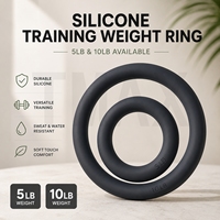 Anneau de musculation portable en silicone Tmax, accessoires de Pilates, facile à transporter, matériau écologique, imperméable, yoga commercial